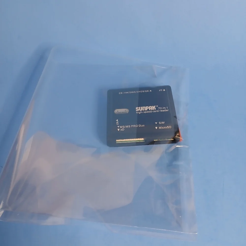 Black 72-in-1 High-Speed Card Reader